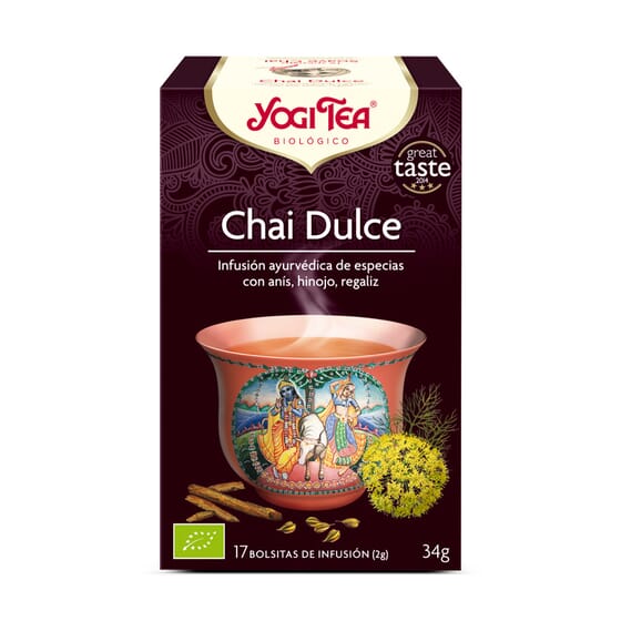 Chai Dulce Bio 17 Infusiones da Yogi Tea