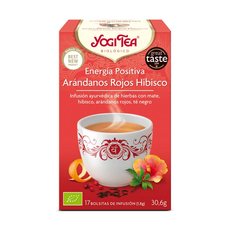 ENERGIA POSITIVA ARANDANOS HIBISCO BIO 17 Infusiones