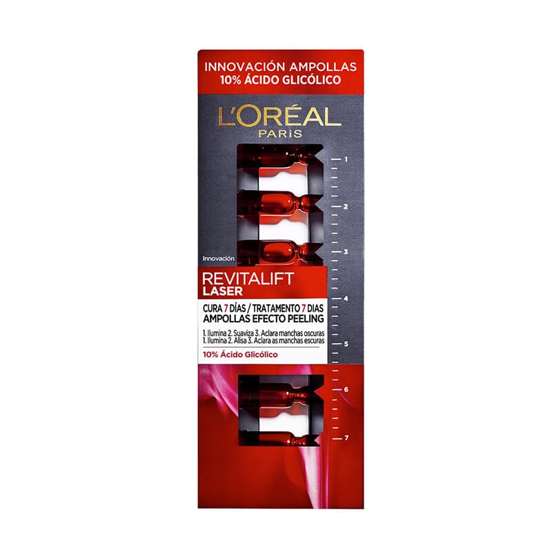 Revitalift Laser Ampullen Peeling Effect Glycolzuur 7 Ud