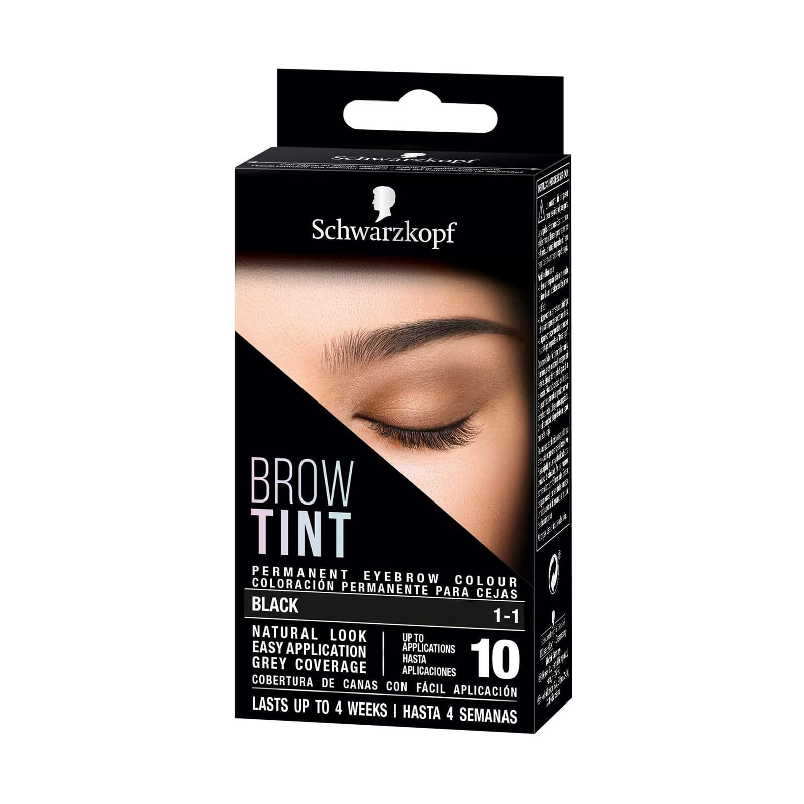 BROW TINT tinte cejas #1-1-negro