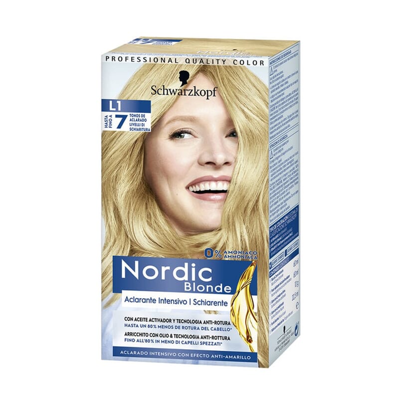 NORDIC BLONDE L1 aclarante intensivo 0% amoniaco