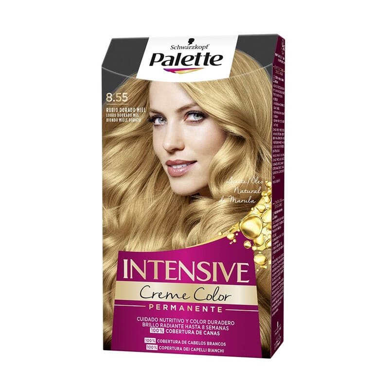 PALETTE INTENSIVE tinte #8.55-rubio dorado miel