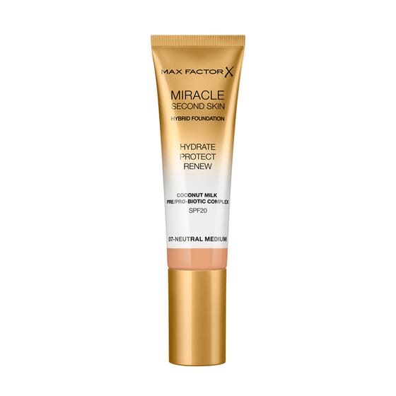 Miracle Touch Second Skin Found SPF 20 #7-Neutral medium 30 ml di Max Factor