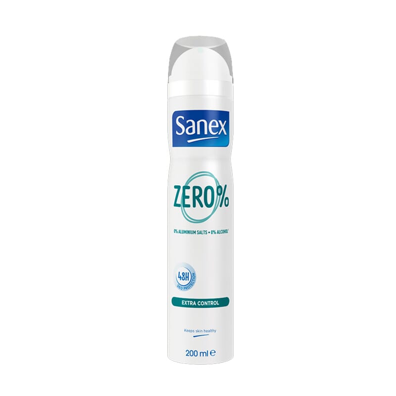 Zero% Extra Control Desodorante 48H Spray 200 ml