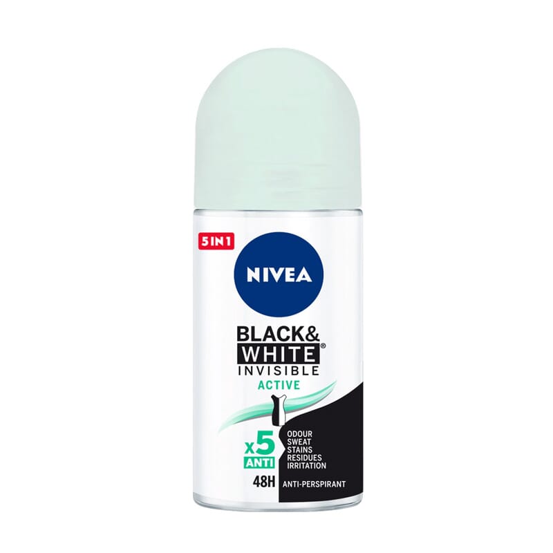 Black White Invisible Active Roll-ON 50 ml