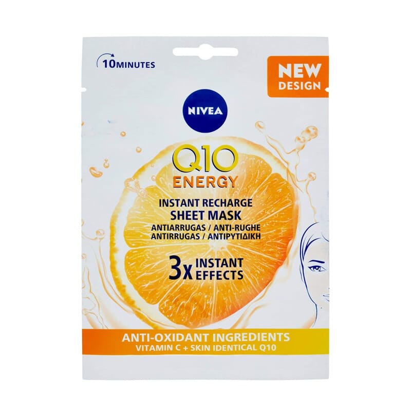 Q10 Energy Tissue Mask Antiarrugas