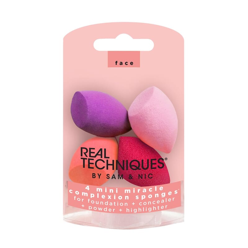 4 Mini Miracle Complexion Sponges 4 Uds