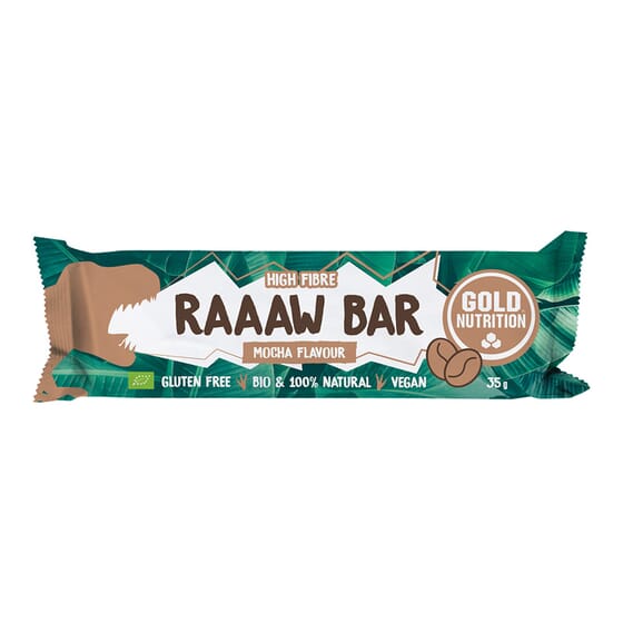 Raaaw Bar 35g 15 Barres de Gold Nutrition