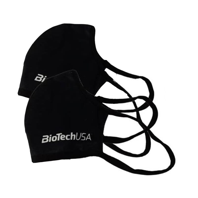 Wasbare masker van twee lagen