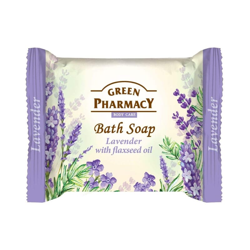 Sabonete De Banho Em Barra Lavanda Com Óleo De Linhaça 100 ml