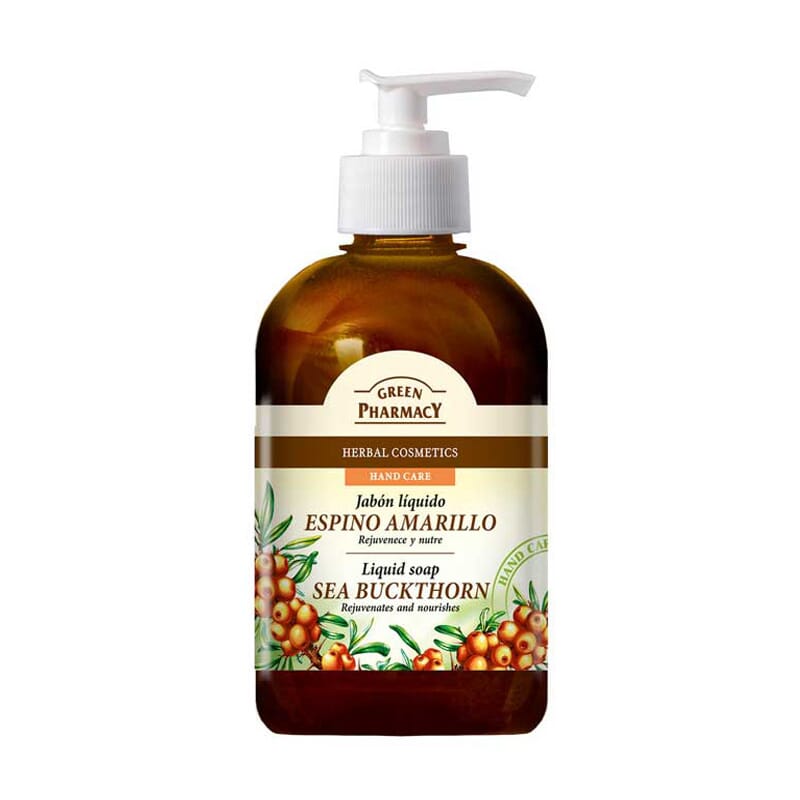 Jabón Líquido Espino Amarillo Rejuvenece Y Nutre 465 ml