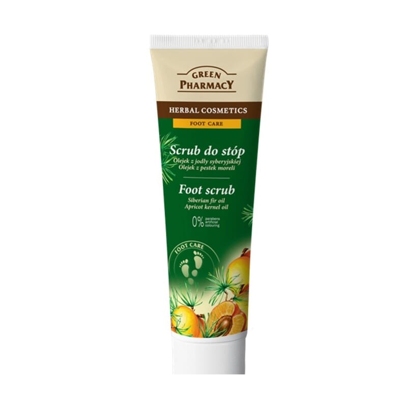 Esfoliante Pés Óleo De Abeto Siberiano E De Damasco 100 ml