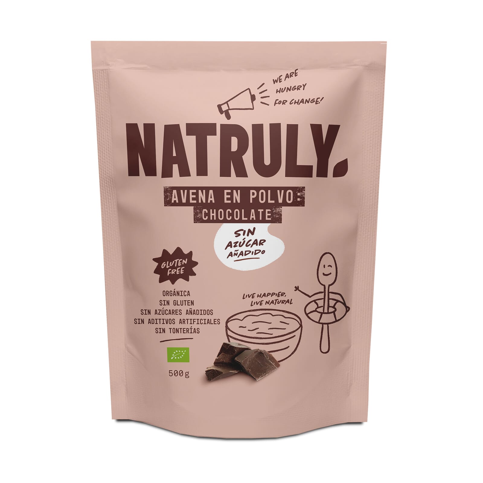 Haverpoeder Chocolade Bio 500g