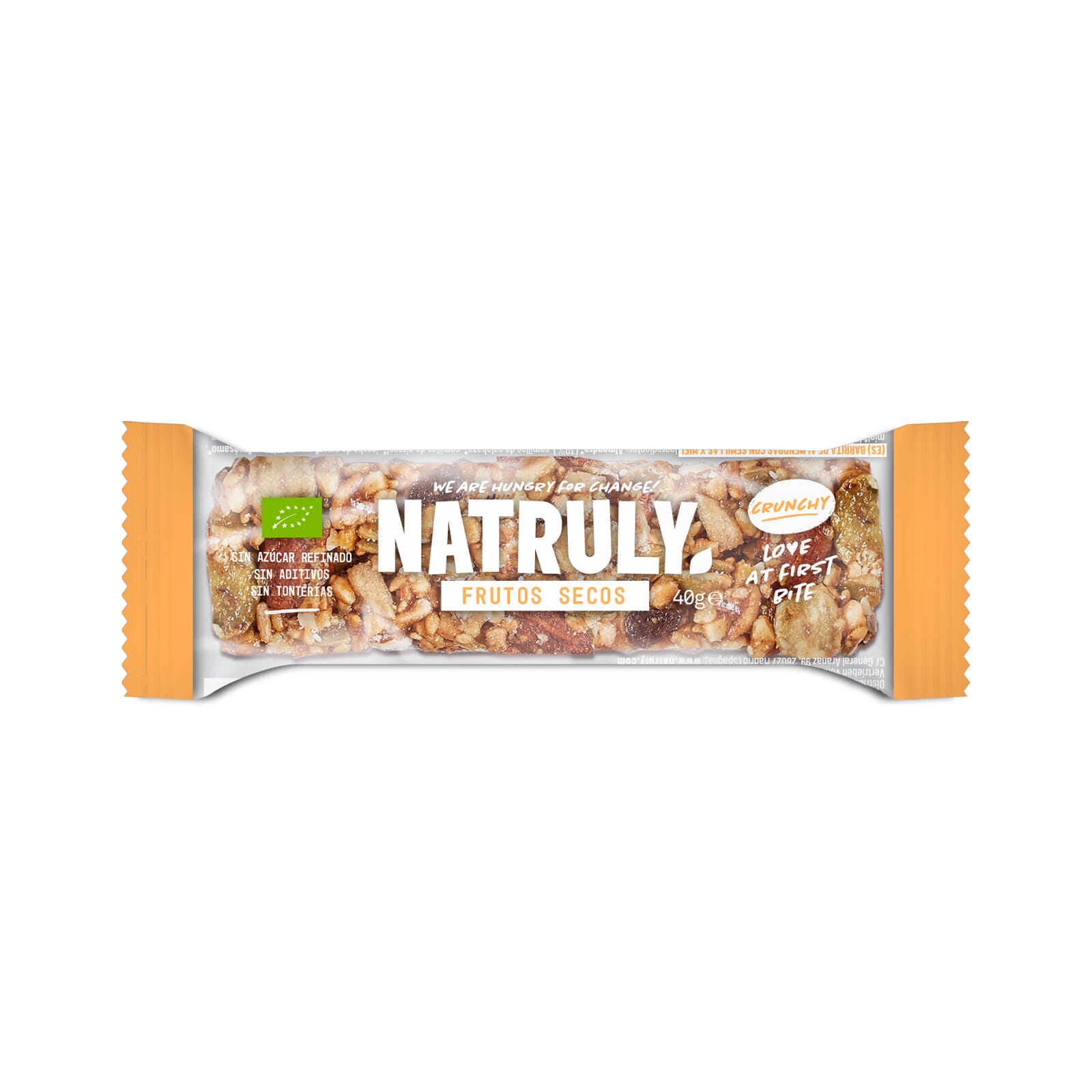 Barrita Crunchy Frutos Secos Bio 40g