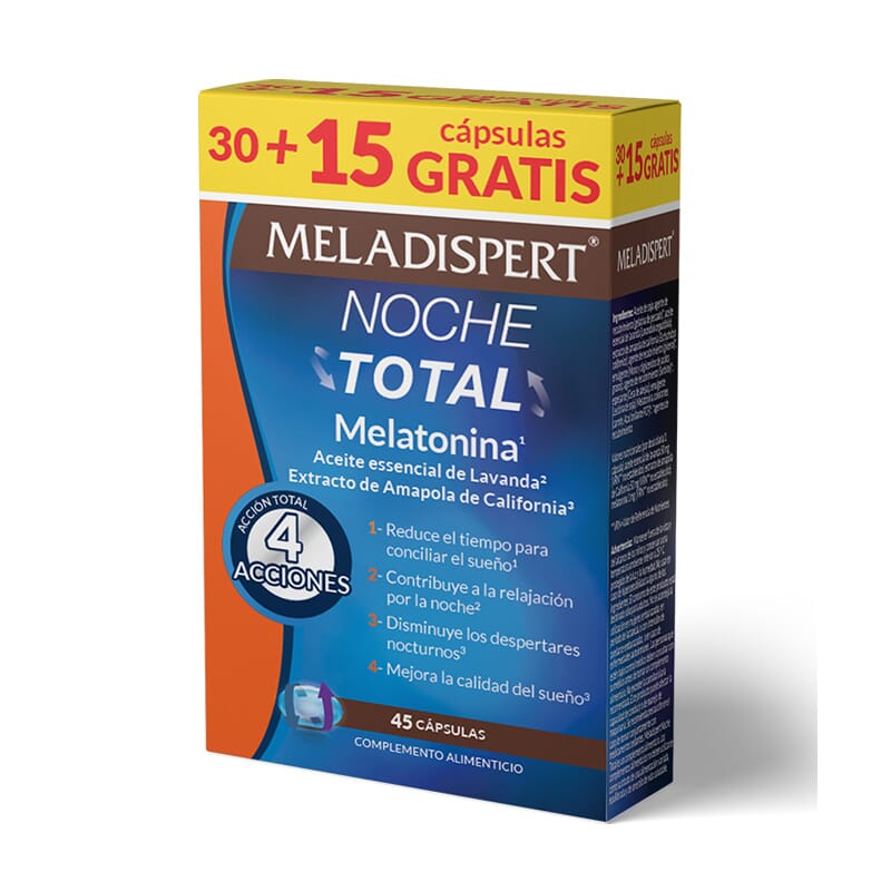 Noche Total Melatonia 45 Caps