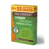 Dormir & Em Forma Melatonina 1,95 mg 45 Tabs da Meladispert