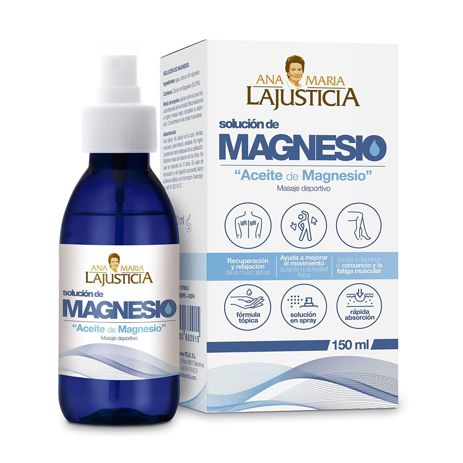 Aceite De Magnesio 150 ml