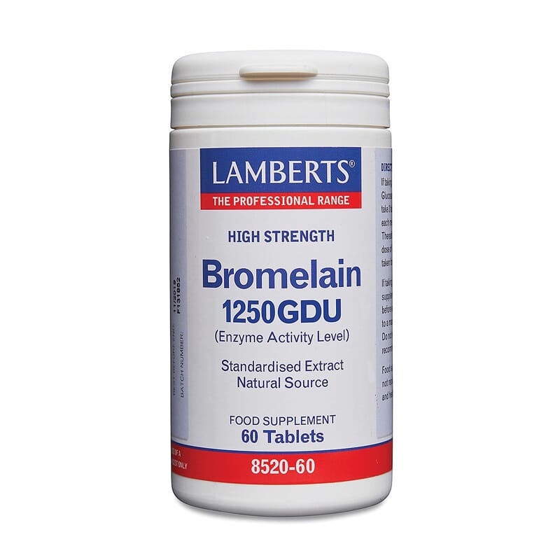 Bromelain 1250 gdu 60 Tabs