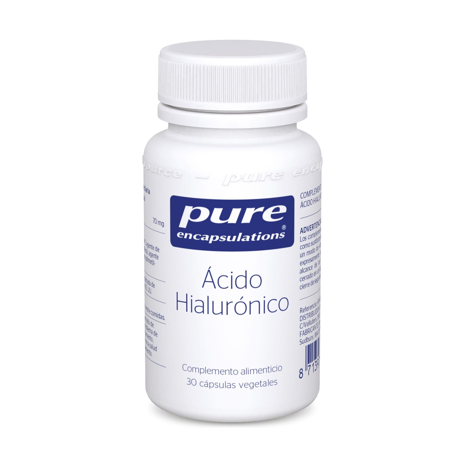 Ácido Hialurónico 30 VCaps