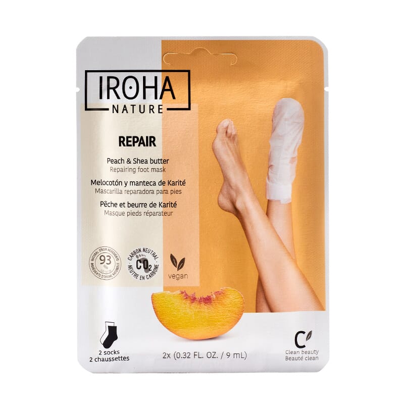 Calcetines Mascarilla Reparadores Melocotón