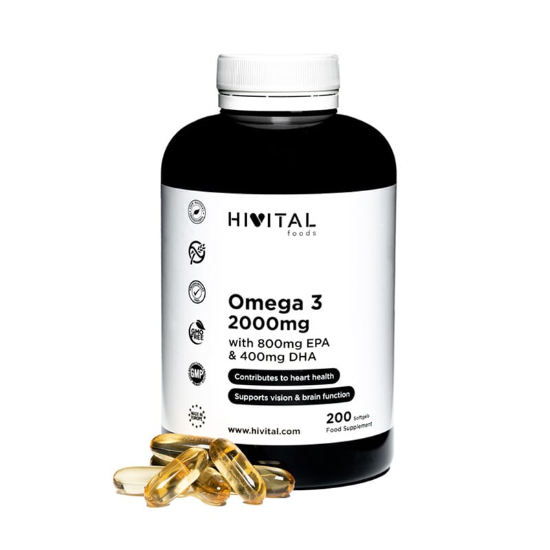 Omega 3 2000 mg 200 Perlas