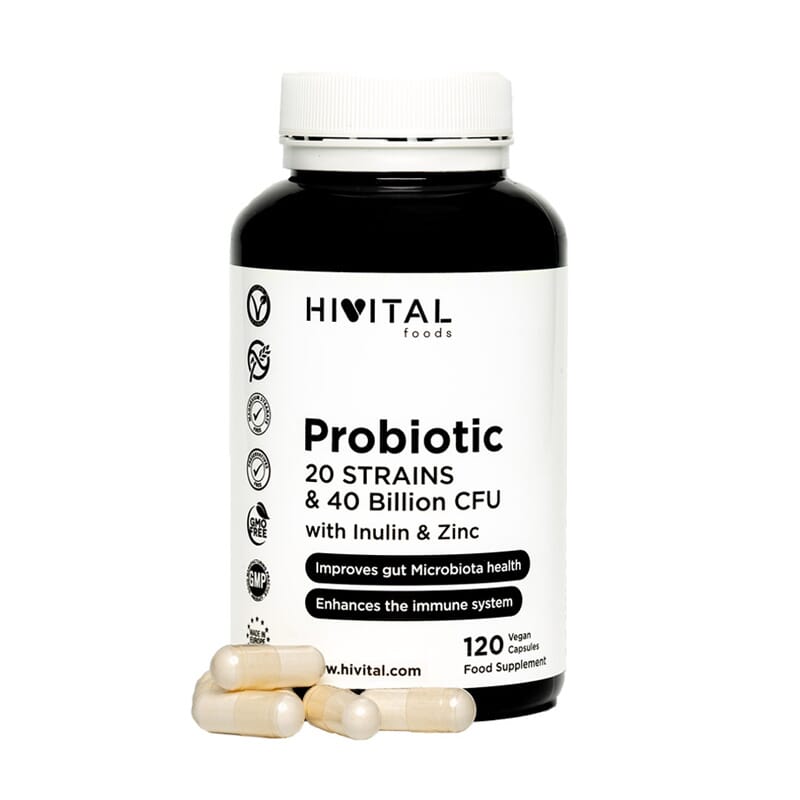 Probiotic 20 Strains 40 Billion CFU 120 VCaps