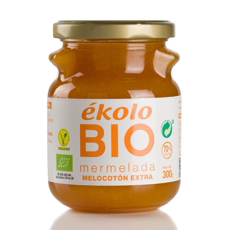 Mermelada De Melocotón Bio 300g