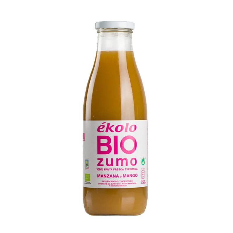 Zumo De Manzana Y Mango Bio 750 ml