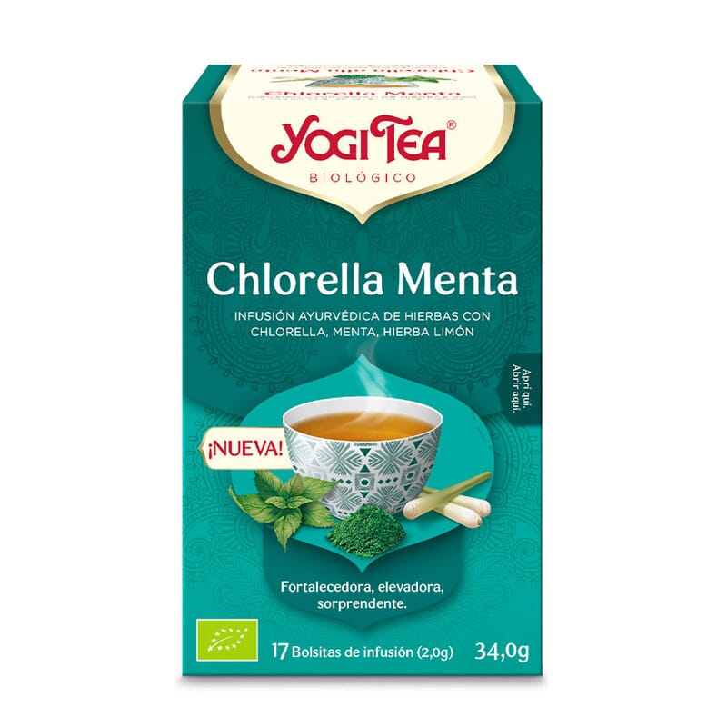 Chlorella Menta 17 Infusiones