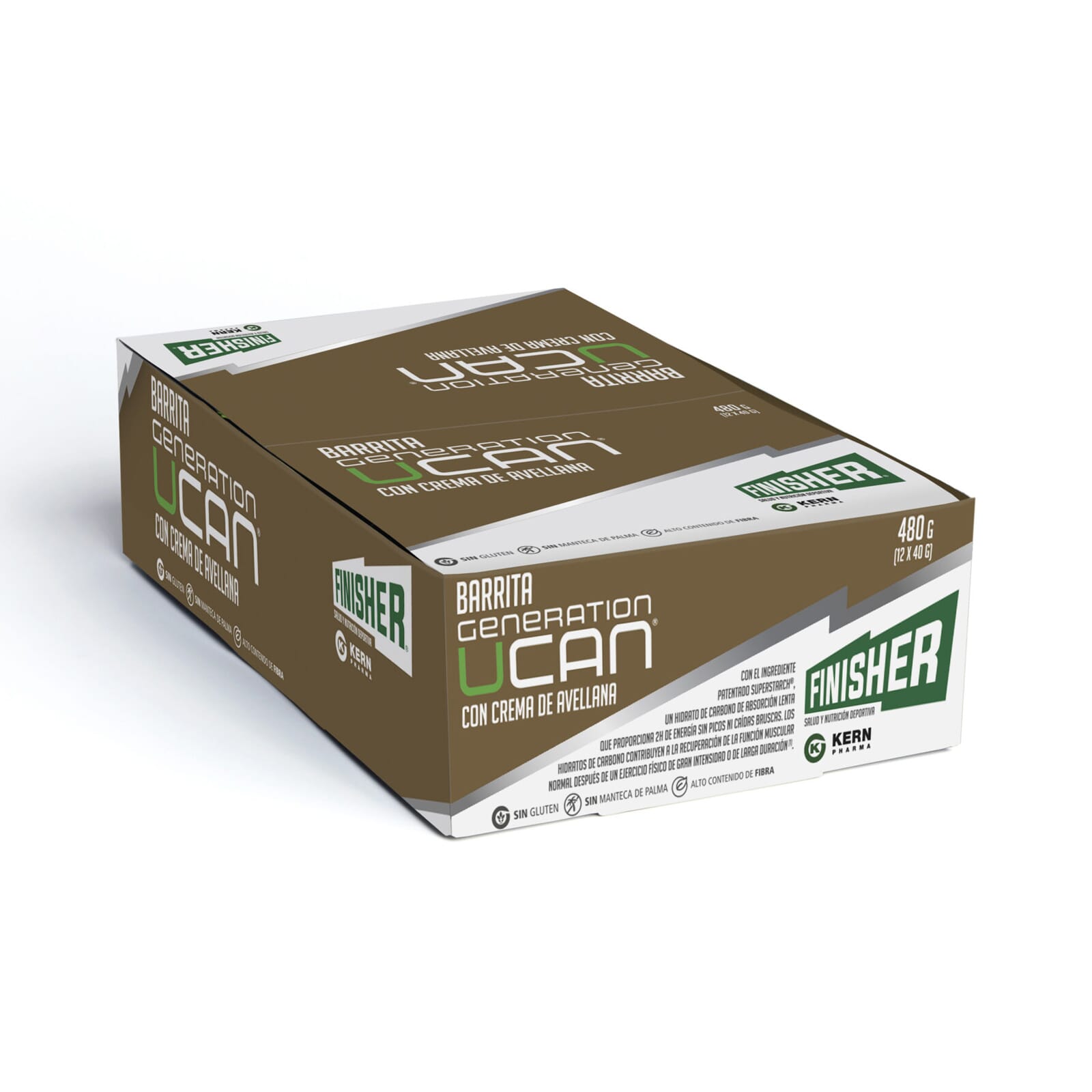 Finisher Barrita Generation Ucan 40g 12 Uds