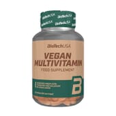 Vegan Multivitamin 60 Tabs de Biotech USA
