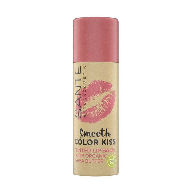 Lippenbalsem Smooth Color Kiss 01 Soft Coral Bio