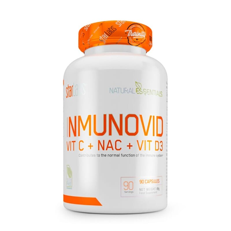 Inmunovid Vit C + Nac + Vit D3 90 VCaps