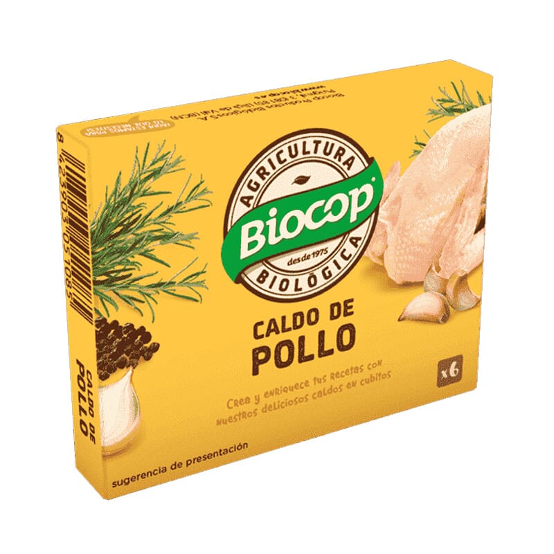 Caldo De Pollo Bio 66g