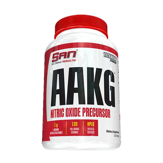 AAKG Nitric Oxide Precursor 120 Caps de SAN