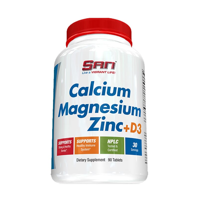 Calcium Magnesium Zinc + D3 90 Tabs