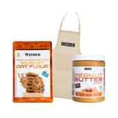 Oat Flour Cookie + Peanut Butter + Delantal - Weider