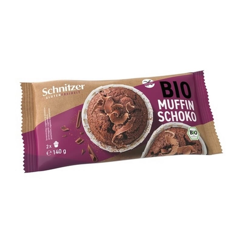 Muffins Chocolate Negro Sin Gluten Bio 140g