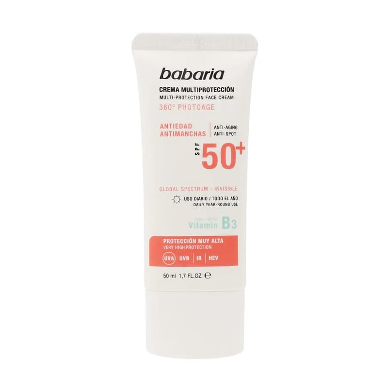 Crema Multiprotección Antiedad Antimanchas SPF50+ 50 ml