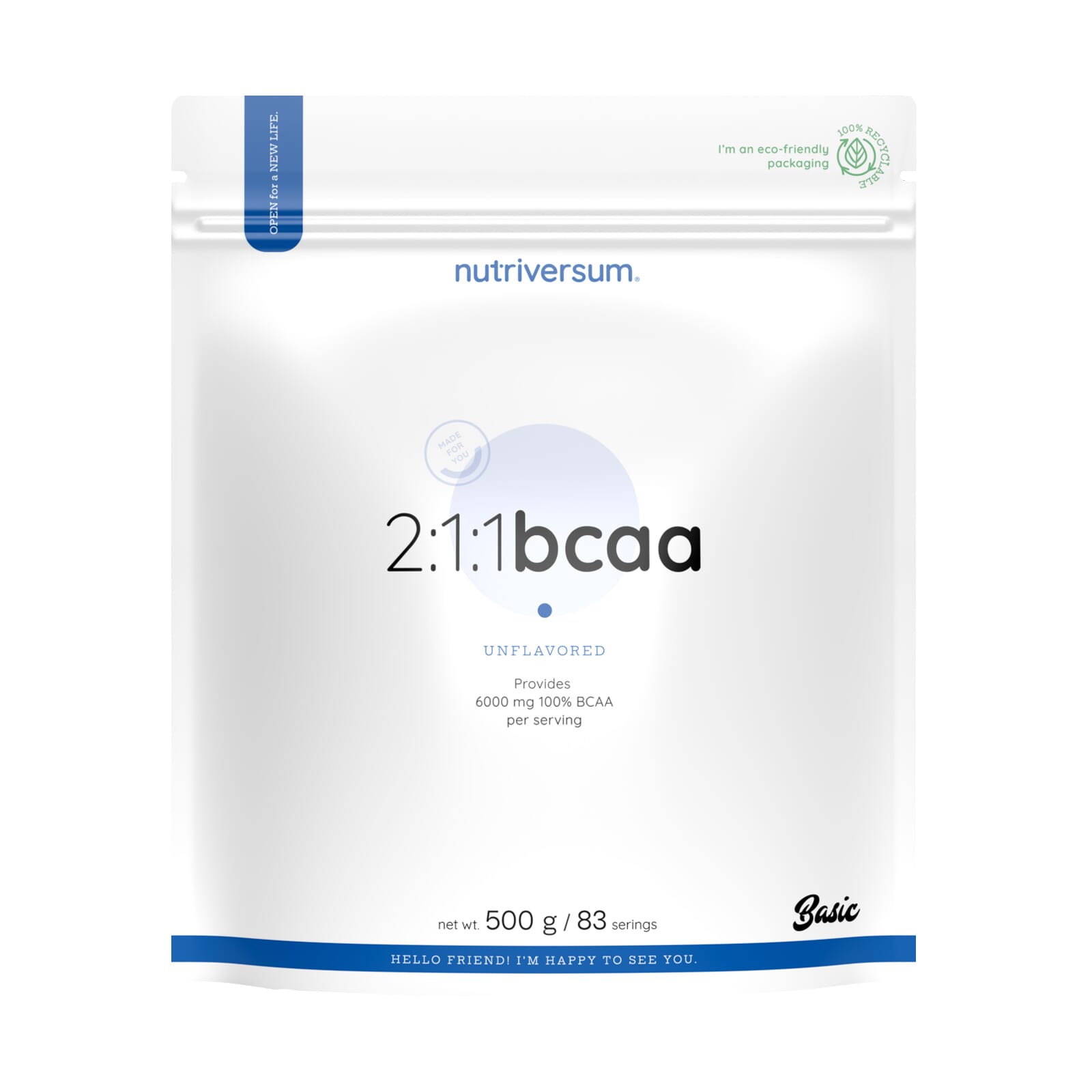 Basic 2:1:1 BCAA 500g
