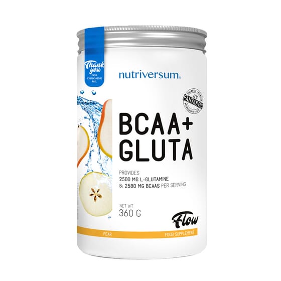 Flow BCAA + Gluta 360g de Nutriversum