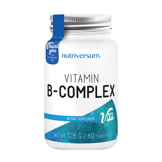 Vitamin B-Complex 60 Tabs de Nutriversum