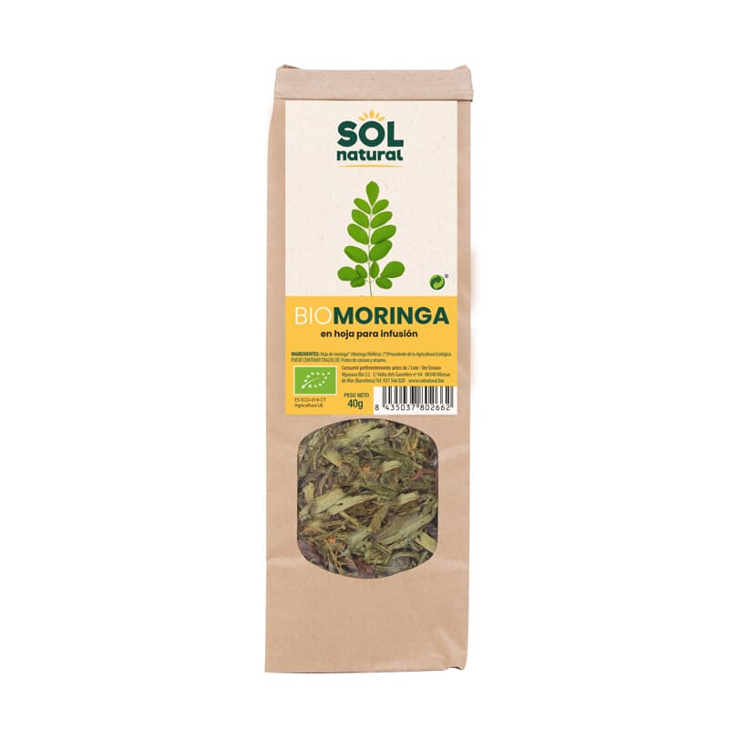 Moringa En Hoja Para Infusión Bio 40g