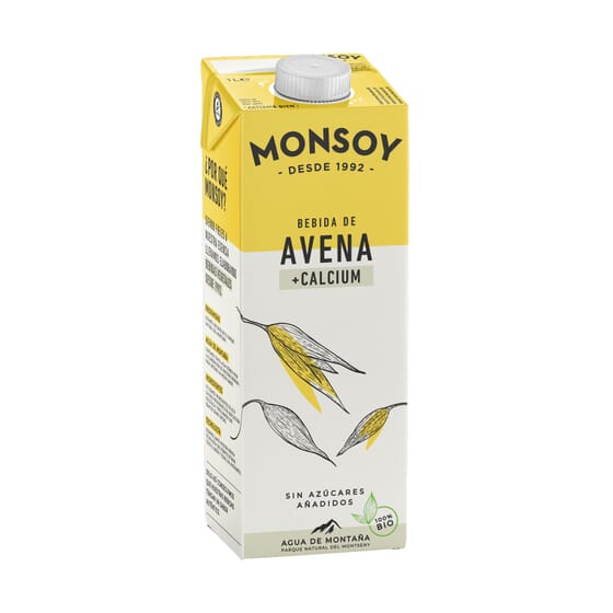 Boisson À L’Avoine Et Calcium Bio 1000 ml de Monsoy