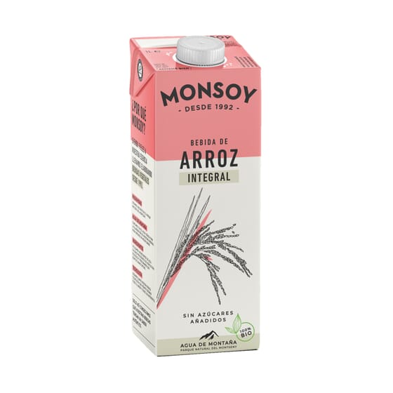 Boisson Au Riz Complet Bio 1000 ml de Monsoy