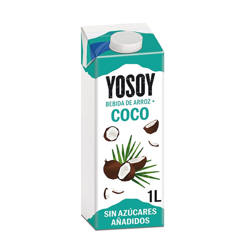 Bebidas De Arroz Y Coco 1000 ml