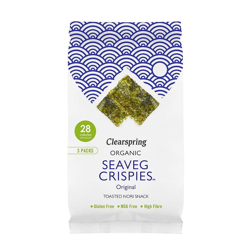 Alga Snack Nori Organic 4g 3 Ud