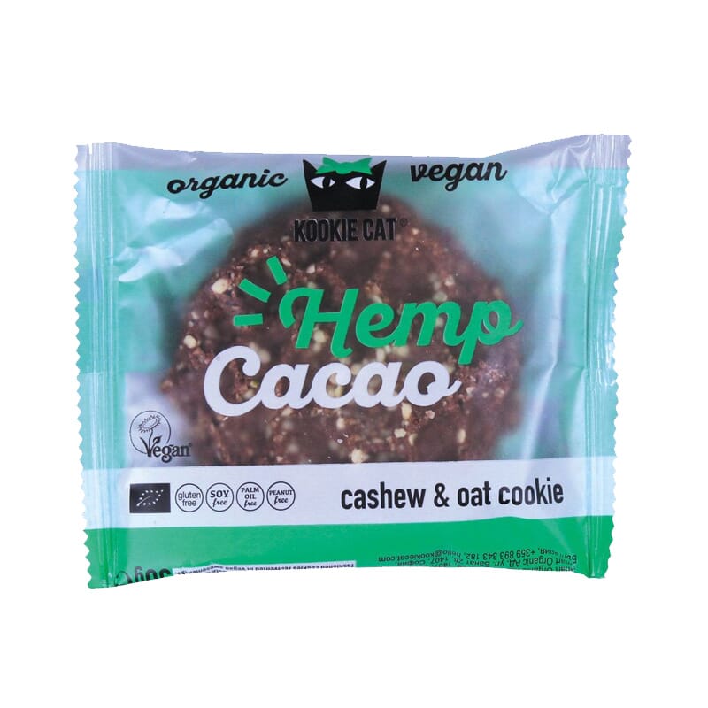 Galleta De Cáñamo Y Cacao Bio 50g