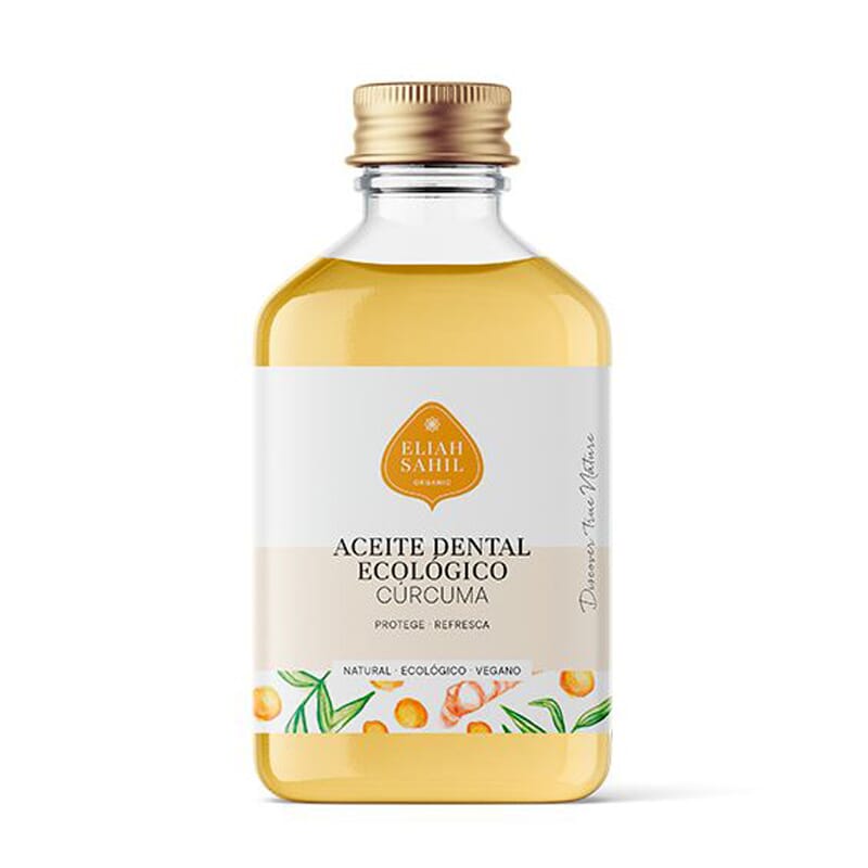 Colutorio Aceite Dental Ecológico Cúrcuma 100 ml