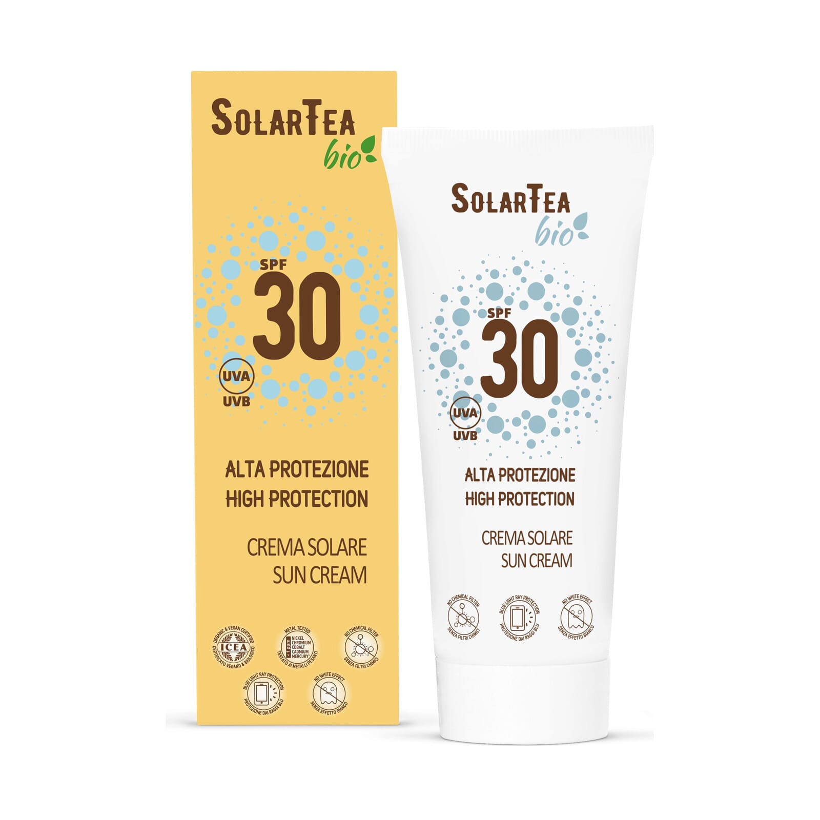 Crema Solar Protección Alta SPF30+ Bio 100 ml